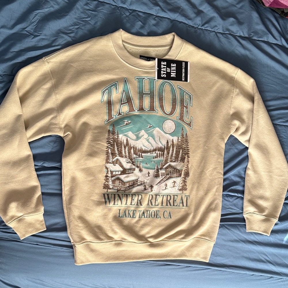 Nwt Lake Tahoe sweatshirt